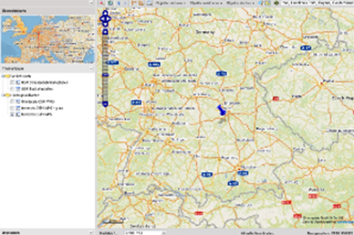 WebGIS, Darstellung von georeferenzierten Daten